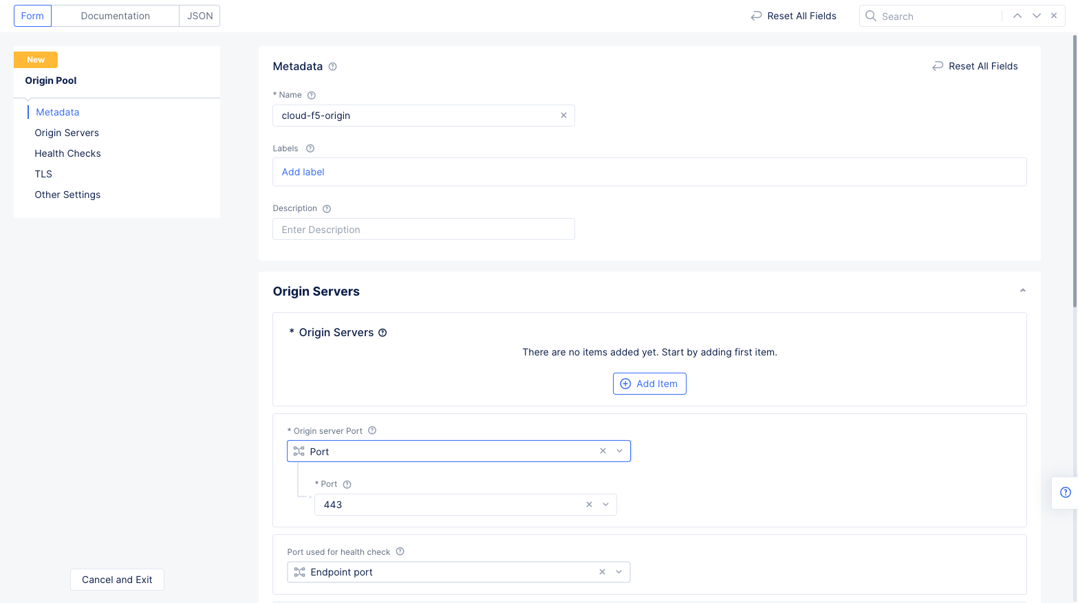 Figure: New Origin Pool